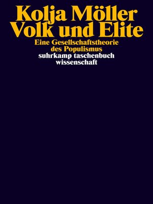 cover image of Volk und Elite